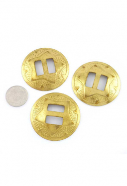 Chonchos Messing massiv 3.8 cm gross