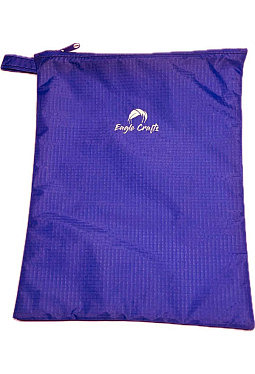 Travelbag - Packsack -  4.5 Liter nur 15 gr. - violett- aus Gleitschirmstoff - upcycling