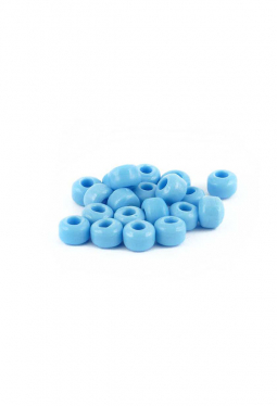 Crow Beads türkis 9 mm Glasperlen